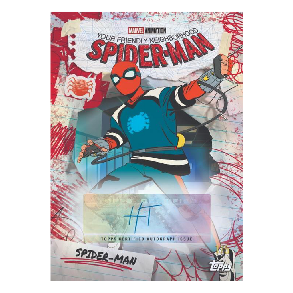 2026 Marvel Neon Friendly Neighborhood Spider-Man Autographs
