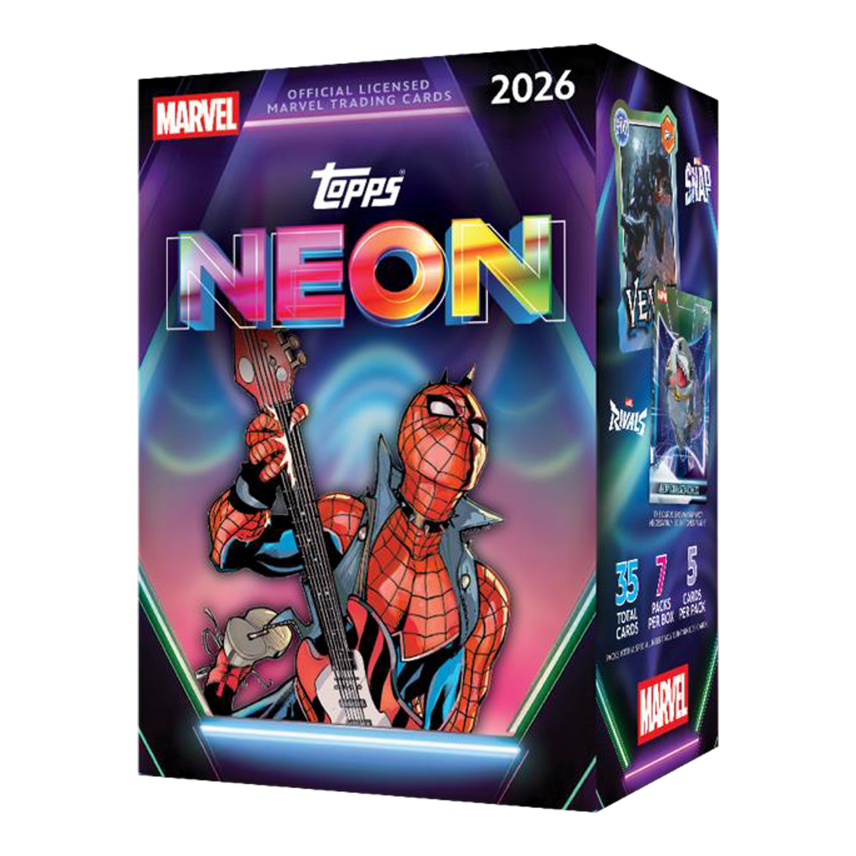 Topps Marvel Neon 2026 - Value Box