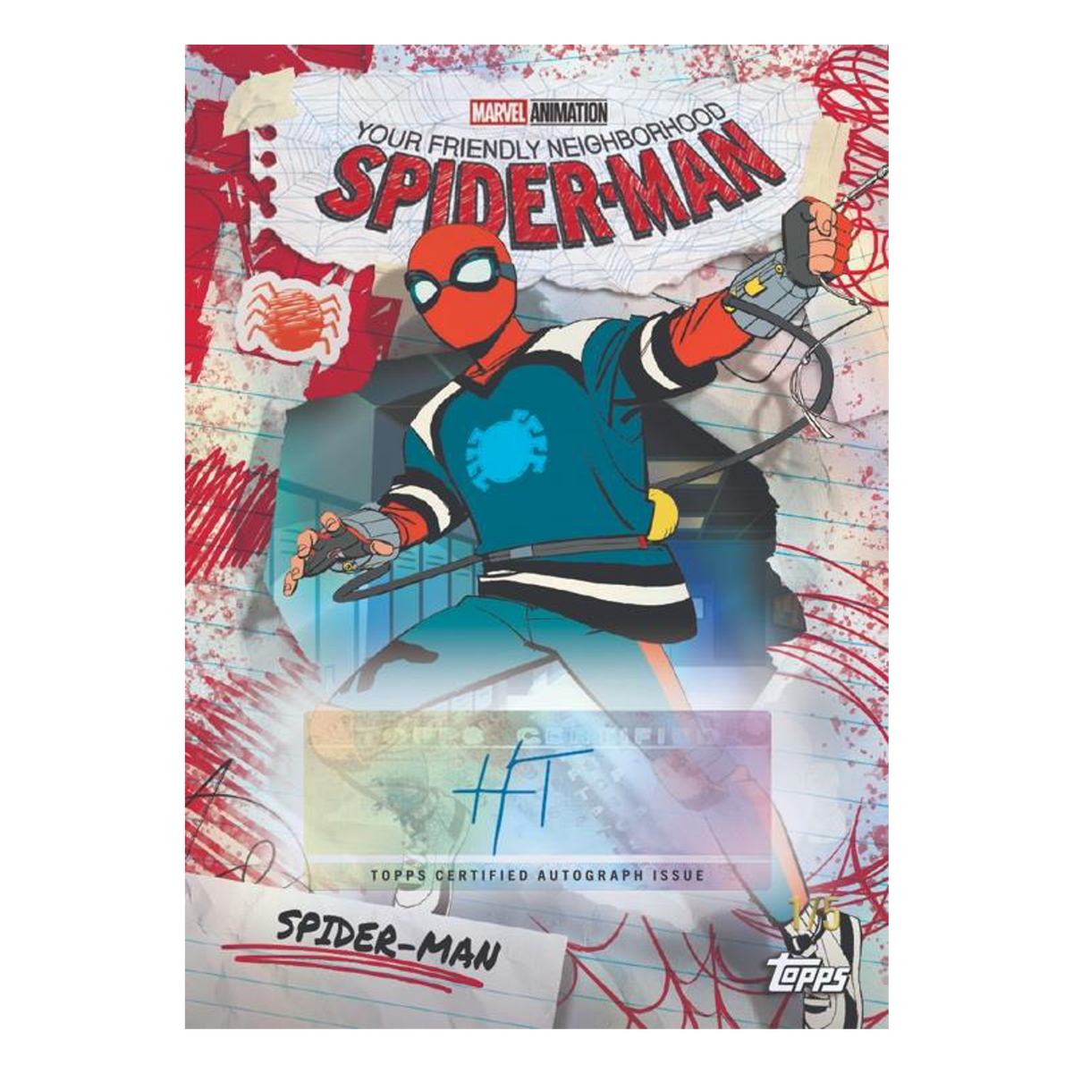 2026 Marvel Neon Friendly Neighborhood Spider-Man Autographs