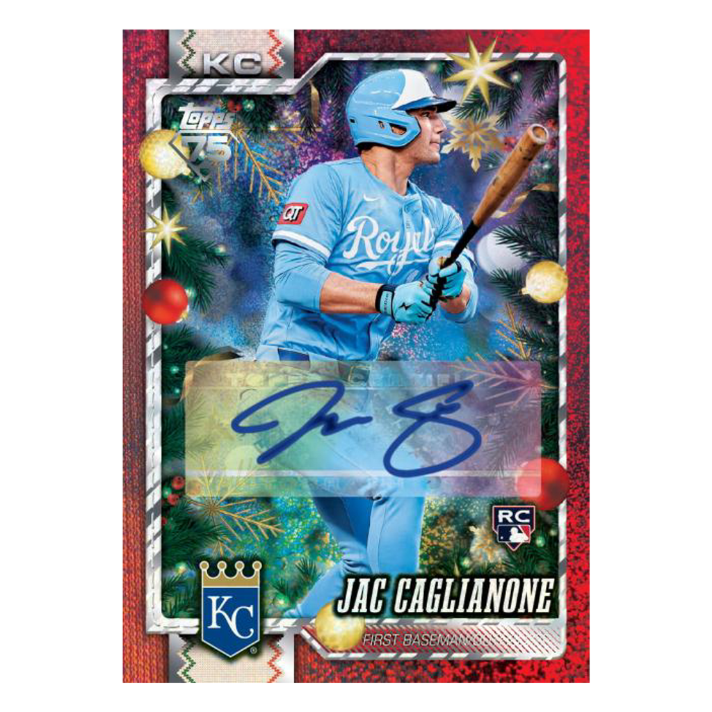 2026 Holiday Autographs Jac Caglianone