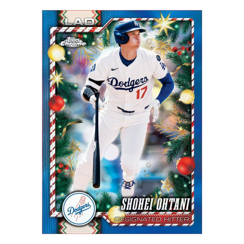 2026 Holiday Base Chrome Variation Shohei Ohtani