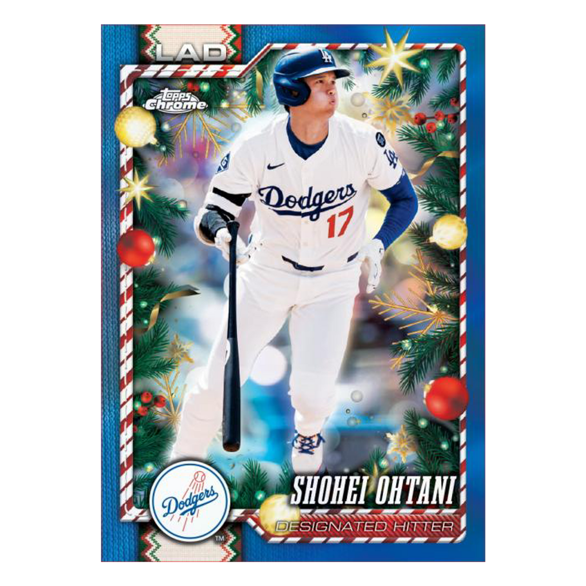 2026 Holiday Base Chrome Variation Shohei Ohtani