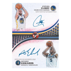 2025-2026 Pristine Pair Dual Autographs Stephen Curry / Anthony Edwards