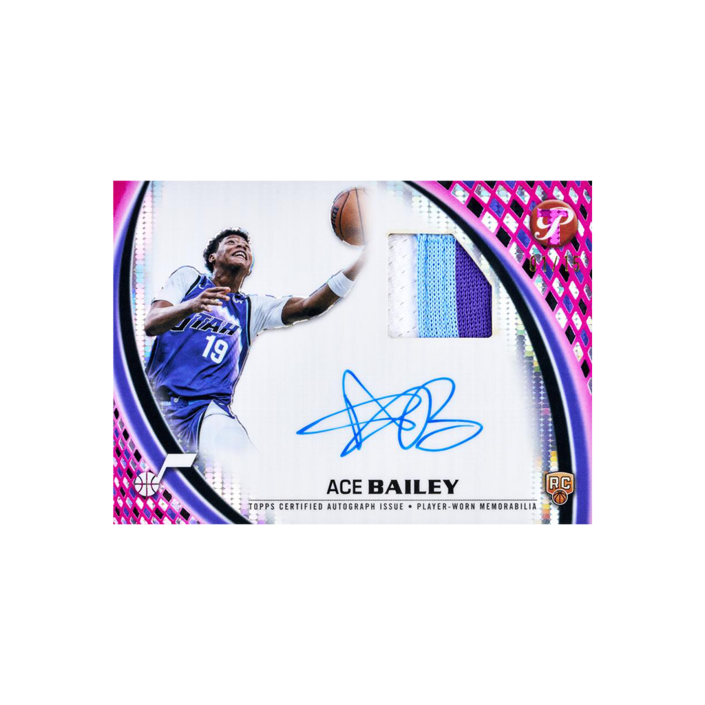 2025-2026 Pristine Pieces Rookie Autograph Relics Ace Bailey