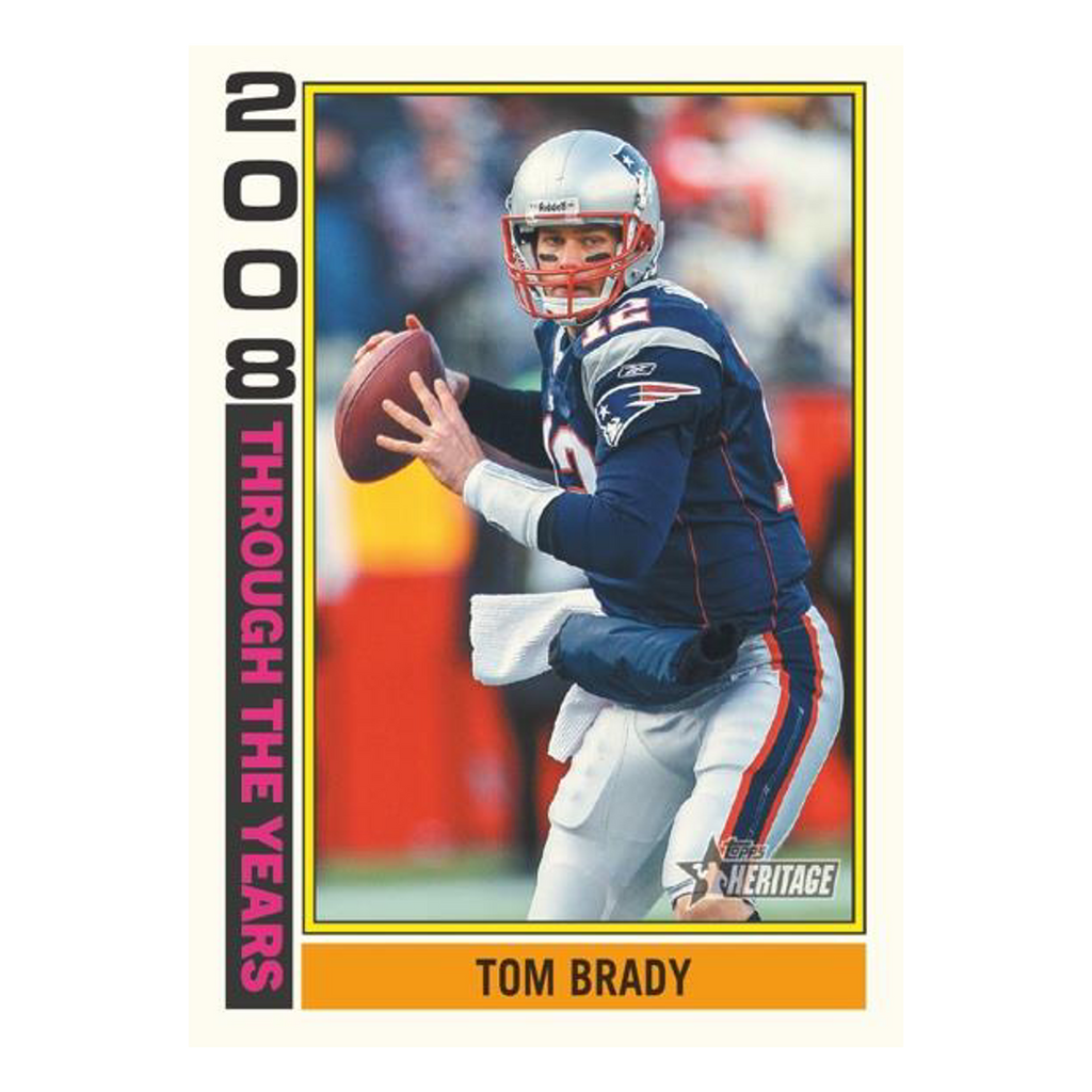 2026 Heritage Through the Years Tom Brady