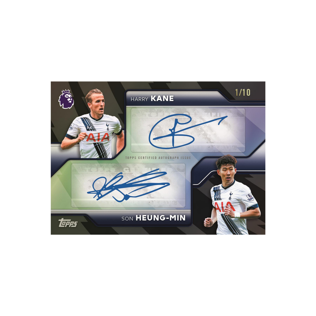 2026/27 Premier League Flagship Dual Autograph Harry Kane Son Heung-min