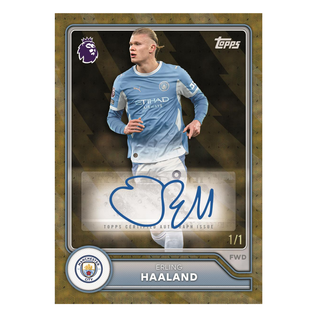 2026/27 Premier League Flagship Base Autograph Erling Haaland