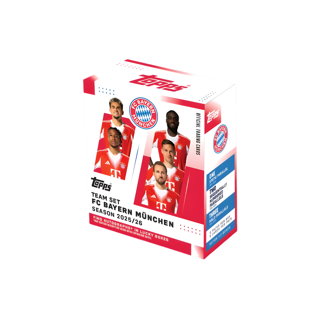topps schweiz bayern team set hobby box