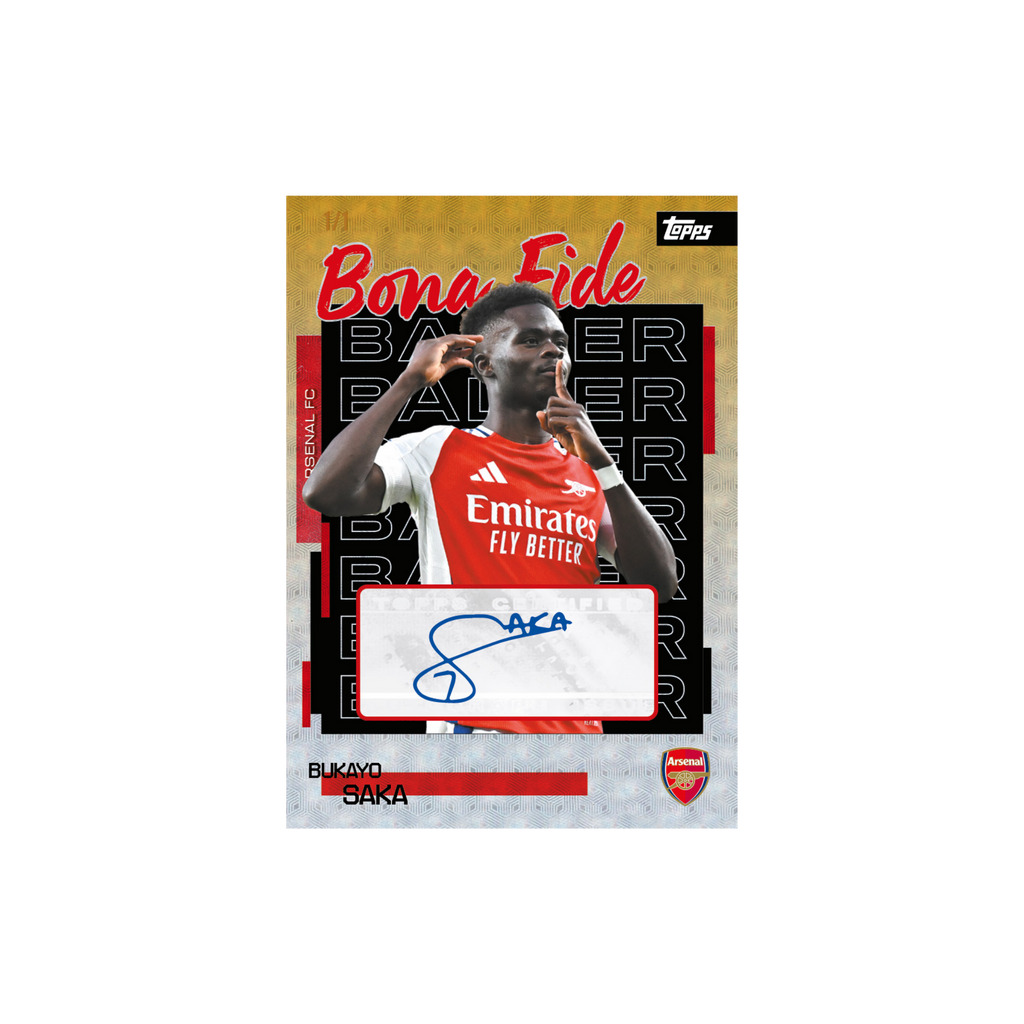 Topps Arsenal Team Set 2025-26 (Release 05.03.26)