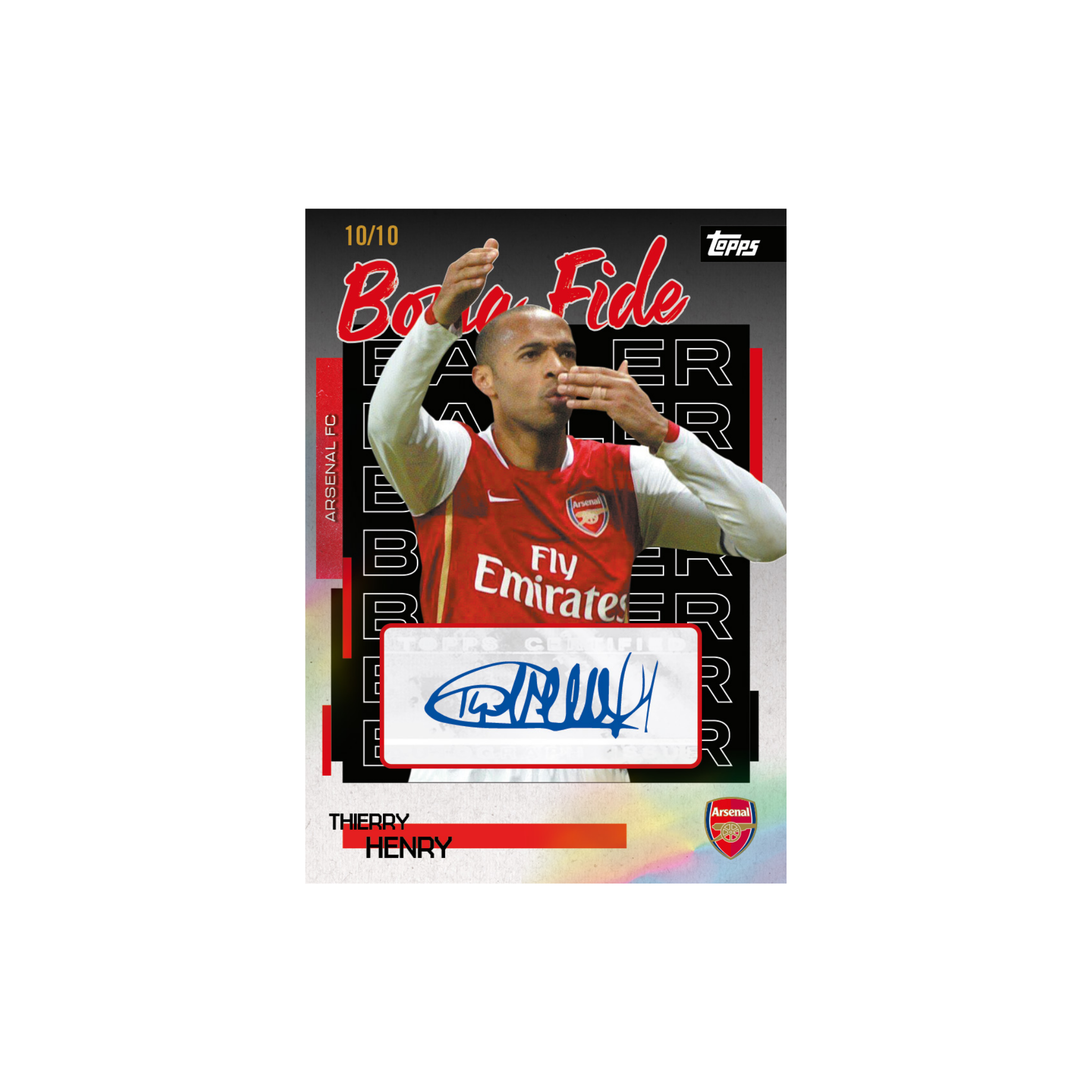 Topps Arsenal Team Set 2025-26 (Release 05.03.26)