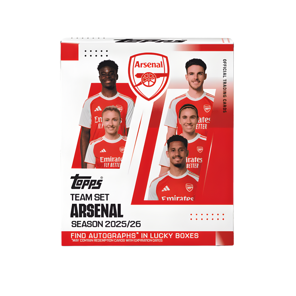 Topps Arsenal Team Set 2025-26 (Release 05.03.26)