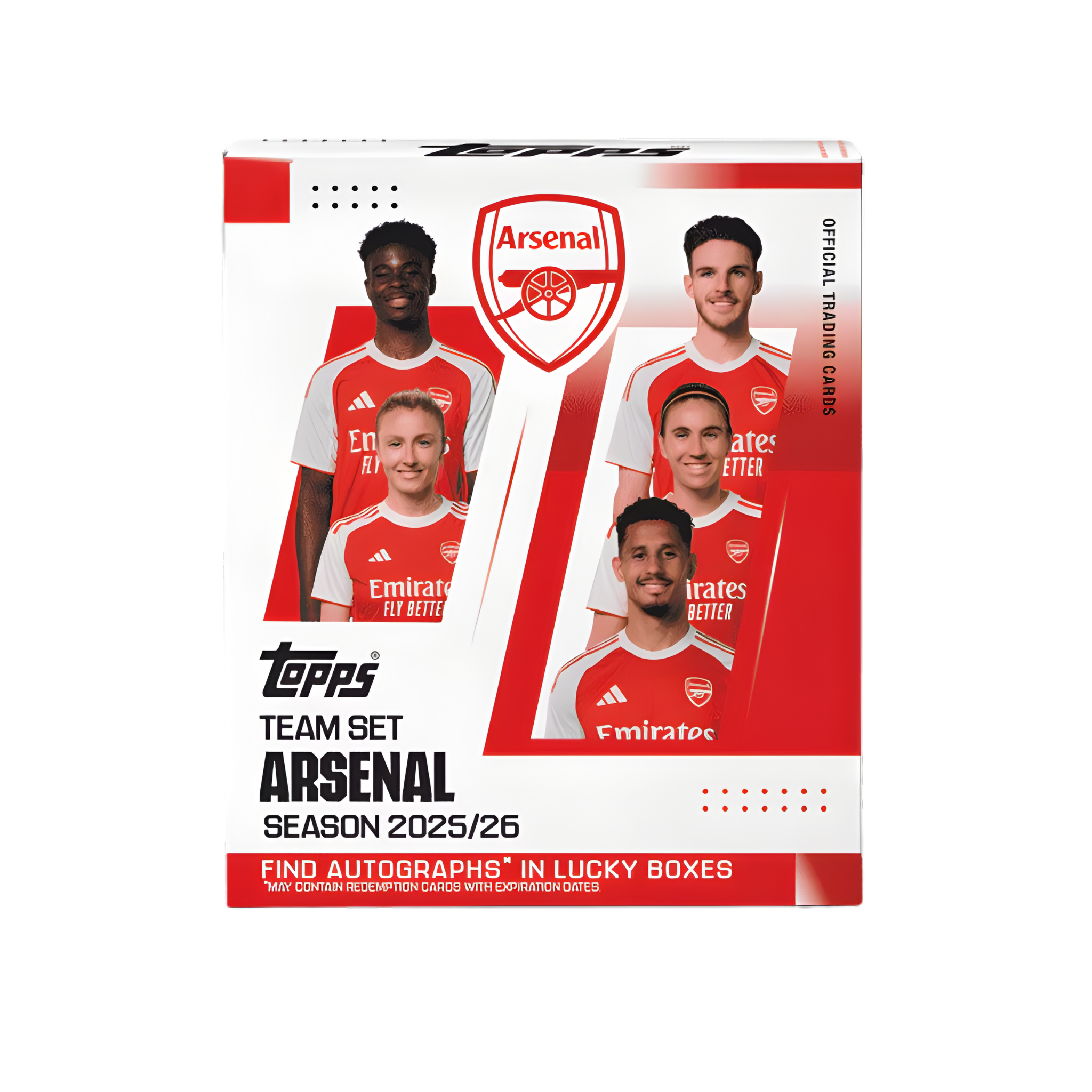 Topps Arsenal Team Set 2025-26 (Release 05.03.26)